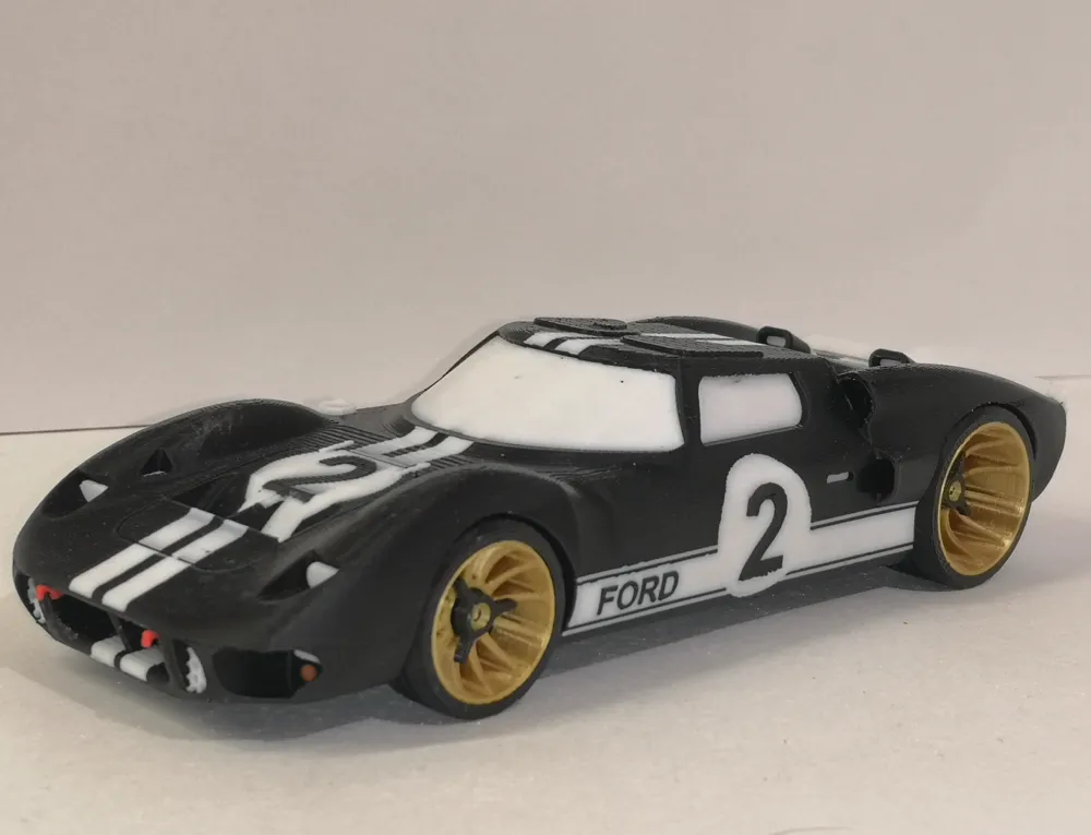 Ford GT-40 MK II - 1966 - N°2 - Car - Toy