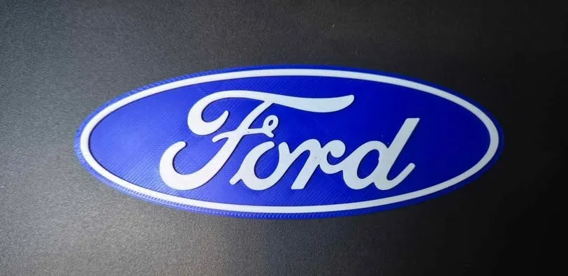 Ford Logo, another view - Car Badges & Emblems, Car & Vehicle