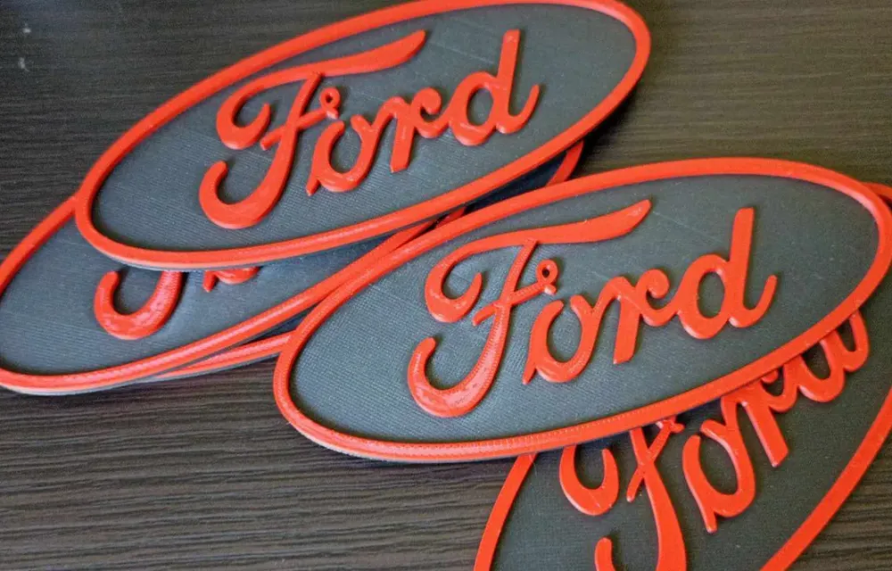 Ford Logo, another view - Car Badges & Emblems, cars