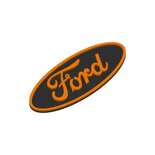 Ford Logo, another view - Car Badges & Emblems, cars