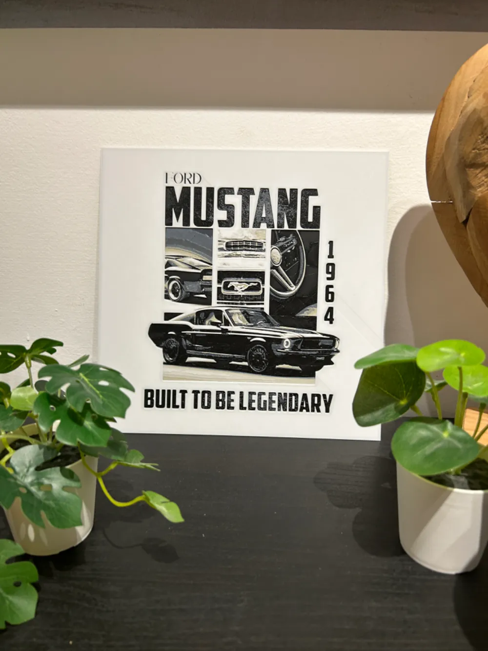 FORD MUSTANG 1964, photo 3 of 4 - FORD MUSTANG 1964 Generative Art