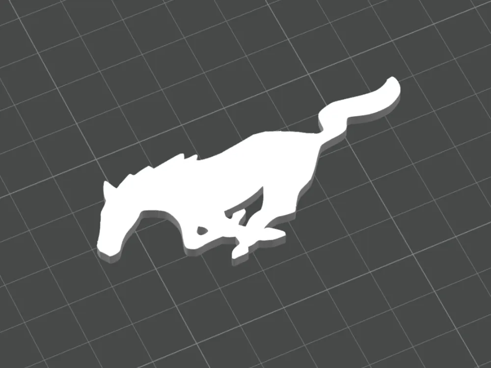 Ford Mustang Logo - No Text