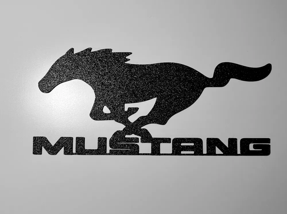 Logo Ford mustang + scritta