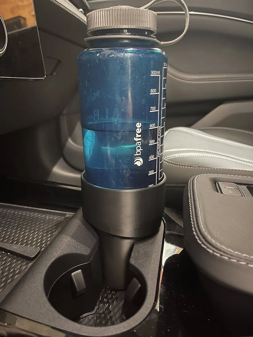 Ford Mustang Mach-E cupholder for large water bottle