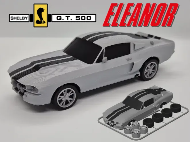 Ford Shelby Mustang GT500 'Eleanor' Kit Card