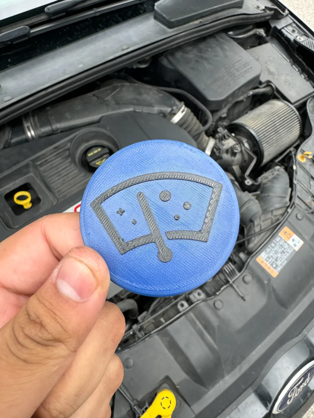 Ford Washer Fluid Cap, photo 2 of 4 - Mirrors, Lights & Exterior Parts, car