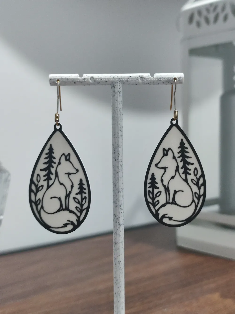 Aretes Zorro del Bosque, photo 3 of 4 - Aretes Zorro del Bosque Fashion