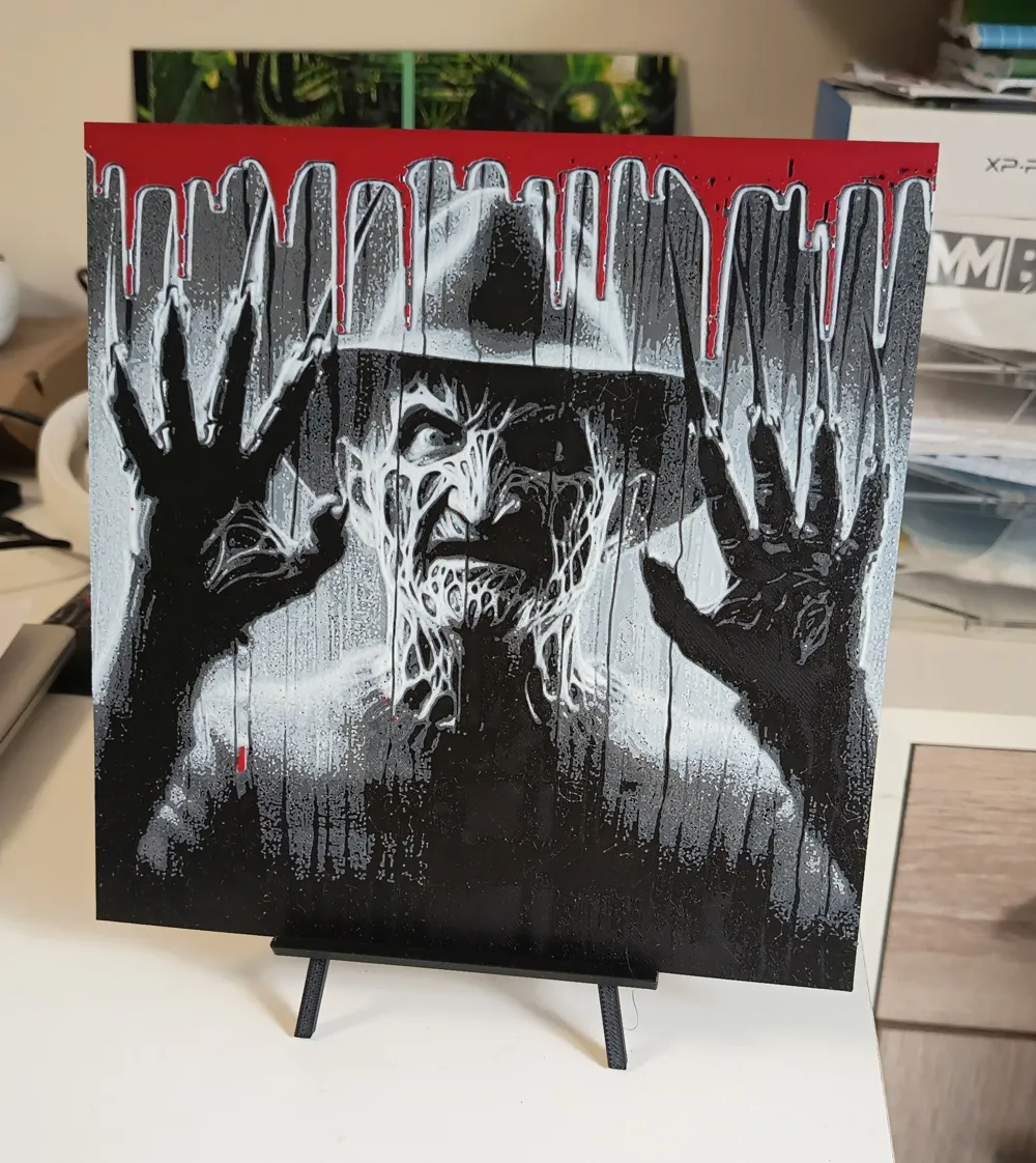 Freddy Krueger Slasher Horror Hueforge, photo 3 of 4 - Freddy Krueger Slasher Horror Hueforge Home Decor Items