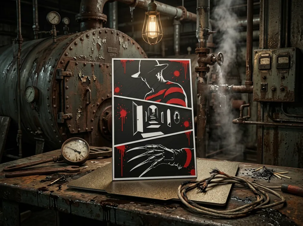 Freddy Krueger Storyboard Wall Art, photo 4 of 4 - Freddy Krueger Storyboard Wall Art Household