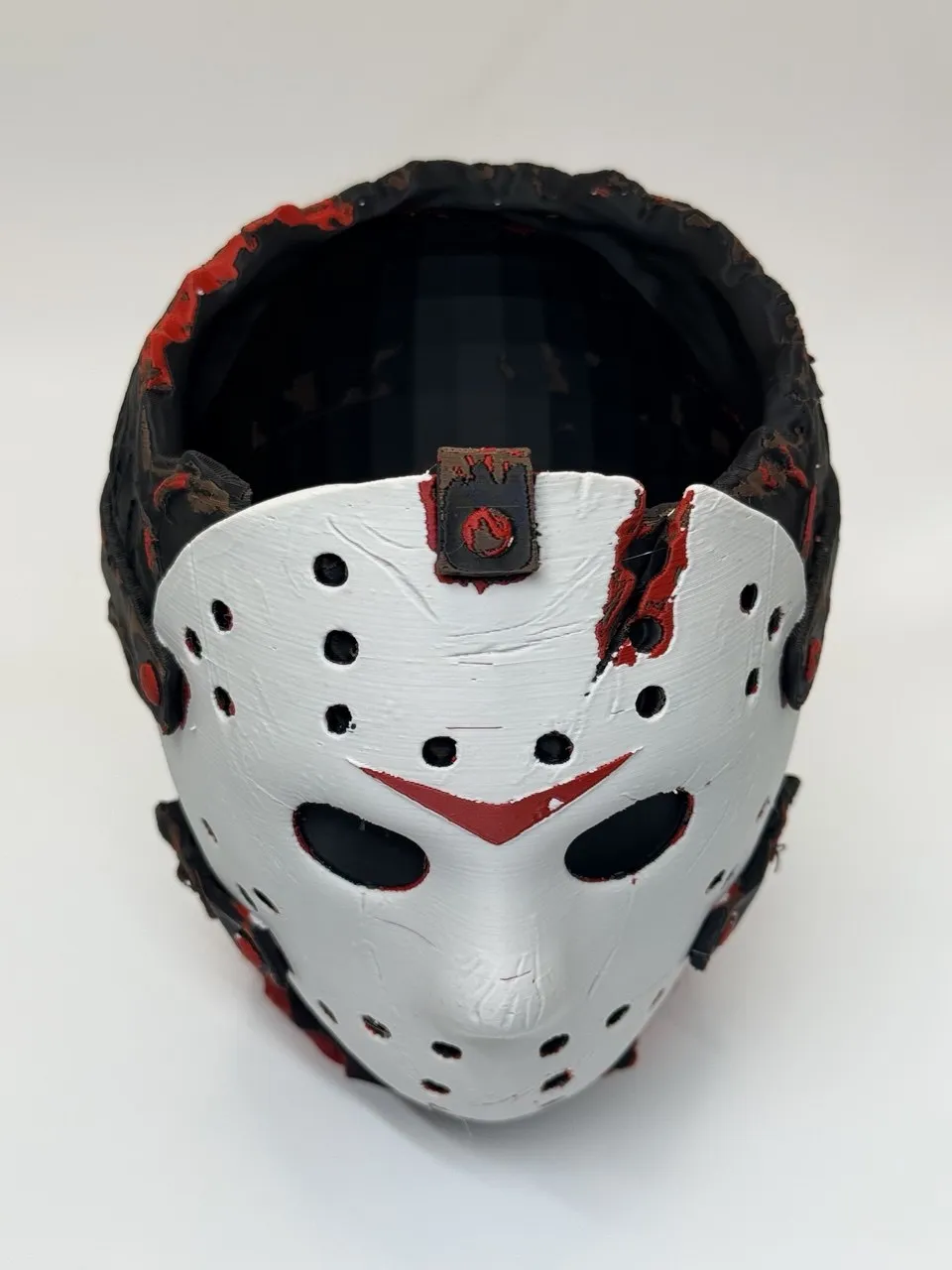 Friday 13th Mask Candy Bowl & Desk Organizer, photo 4 of 5 - Skull & Horror Masks, halloween2026