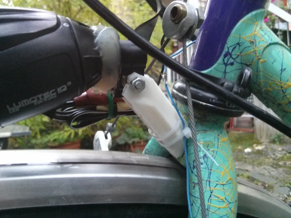 Front bike light mount, photo 2 of 2 - Front bike light mount Hobby & DIY