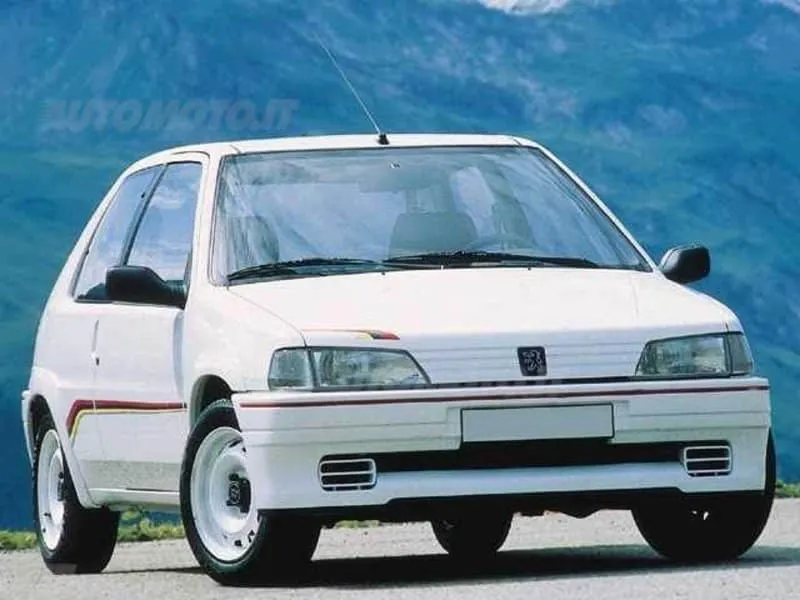 Peugeot 106 rallye front bumper grills