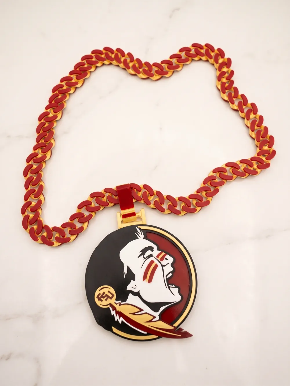 FSU Game Day Hype Chain, photo 3 of 4 - FSU Game Day Hype Chain Jewellery & Accessories