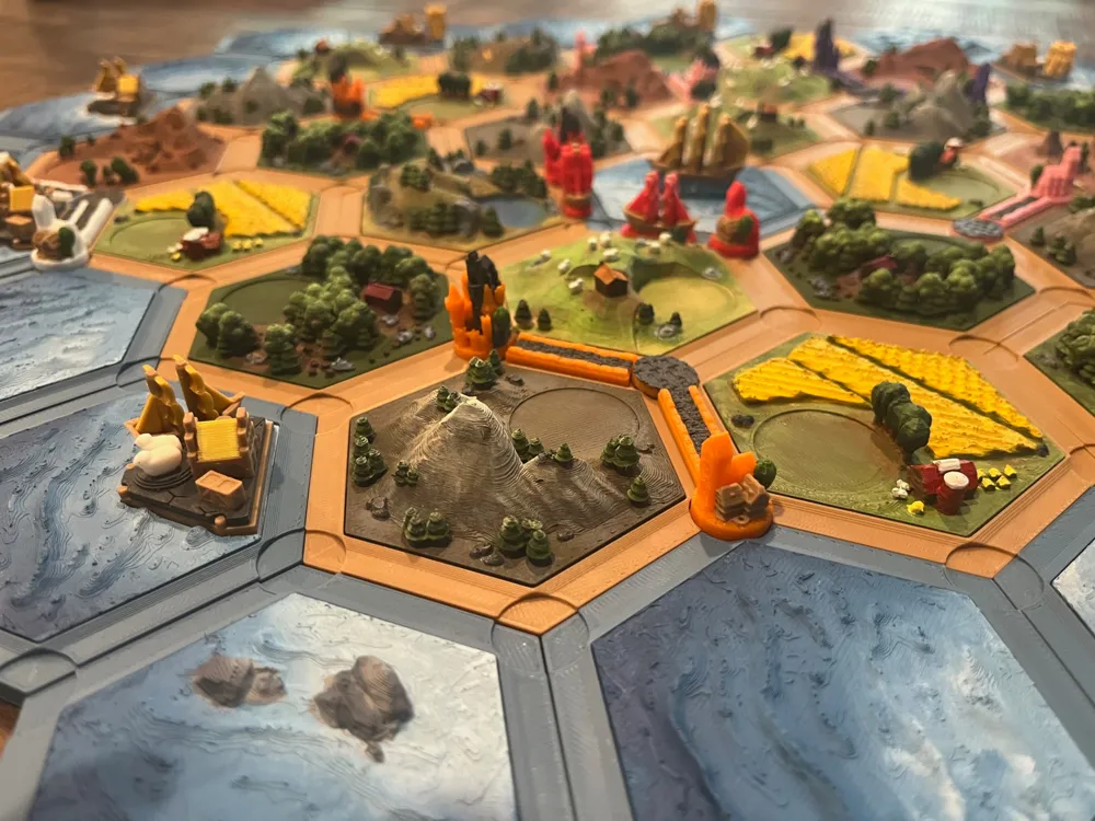 Full Catan Game - Seafarers w GoT addons, photo 2 of 4 - Classic Board Games & Game Sets, game of thrones