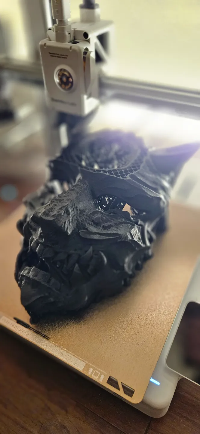 Full Oni Mask #2, photo 4 of 4 - Full Oni Mask #2 Props & Cosplay