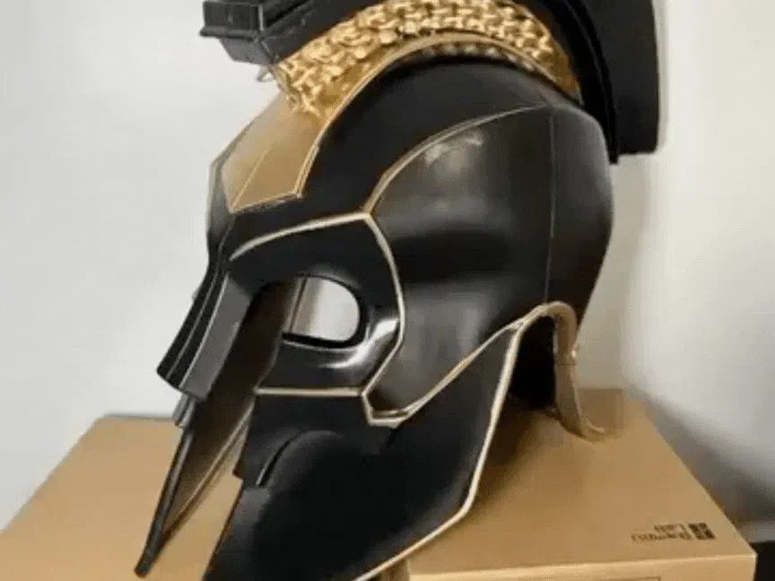 FULL SCALE Agamemnon's Helmet, Trojan, Cosplay
