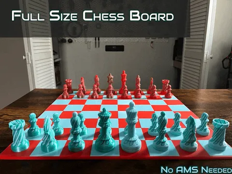 Full Size Chess Board | Easy to Assemble