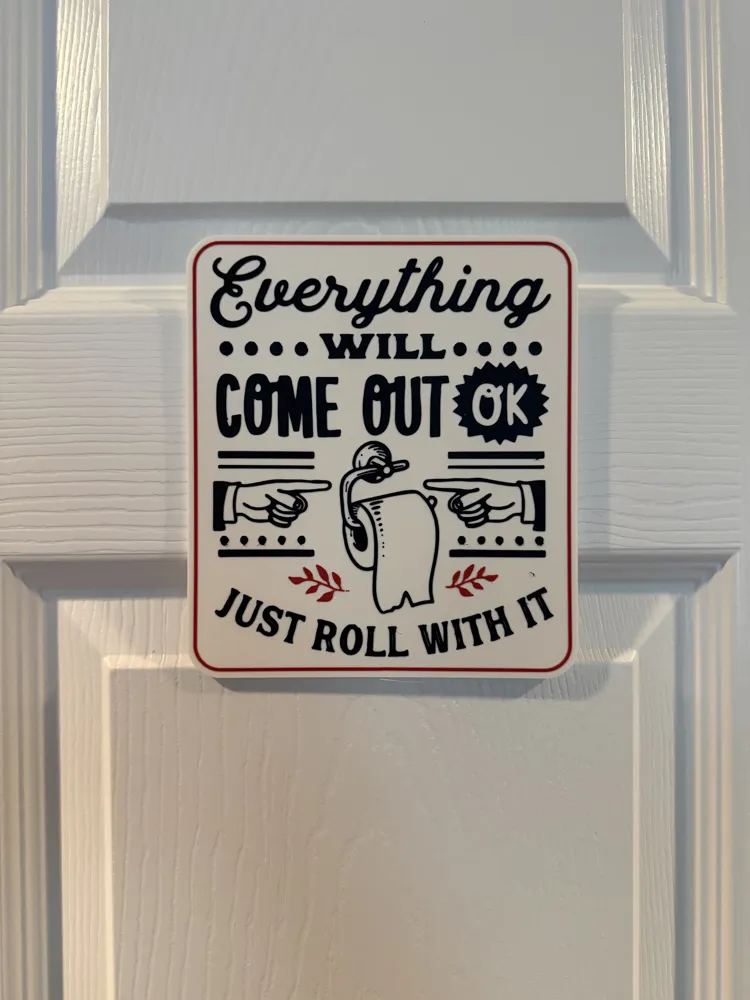 FUNNY BATHROOM SIGNS, photo 4 of 4 - FUNNY BATHROOM SIGNS Generative Art
