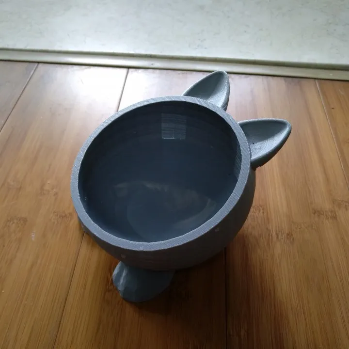 Funny cat bowl, photo 3 of 4 - Cat Bowls & Feeders, eat