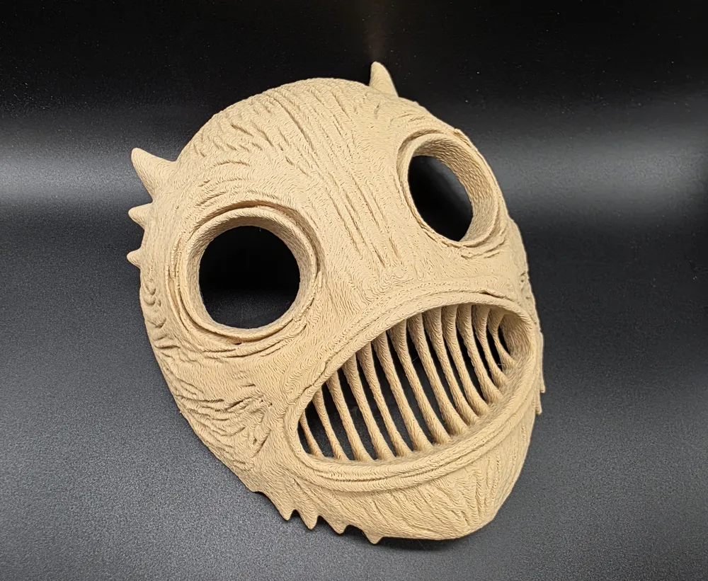 Fuzzy Monster Mask