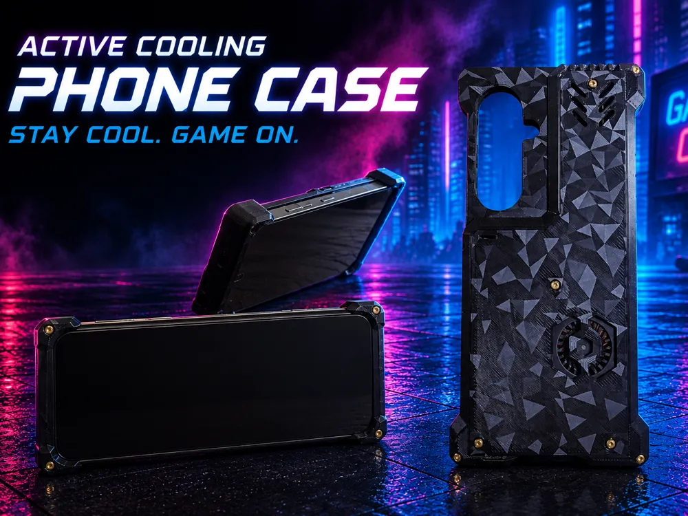Galaxy S25/S24 Gaming/ Hülle mit aktiver Kühlung - Fan Grills, Shrouds & Ducts, in stock in India