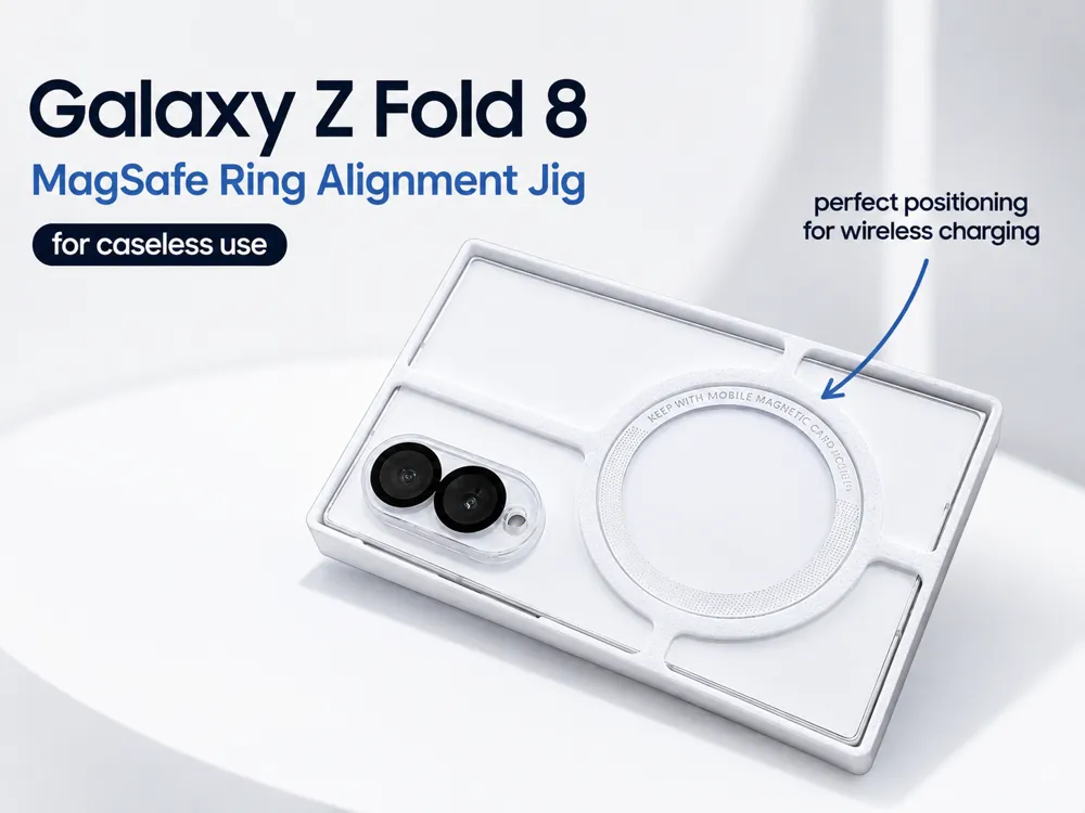 Galaxy Z Fold 8 MagSafe Ring Alignment Guide