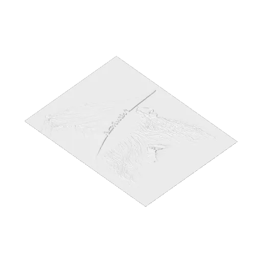 Gandalf Lord of the Rings Hueforge, photo 3 of 3 - Gandalf Lord of the Rings Hueforge Generative Art