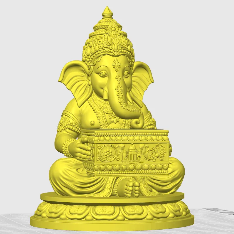 Ganesha thiruneer box ( chaturthi special ), photo 3 of 4 - Ganesha thiruneer box ( chaturthi special ) Art