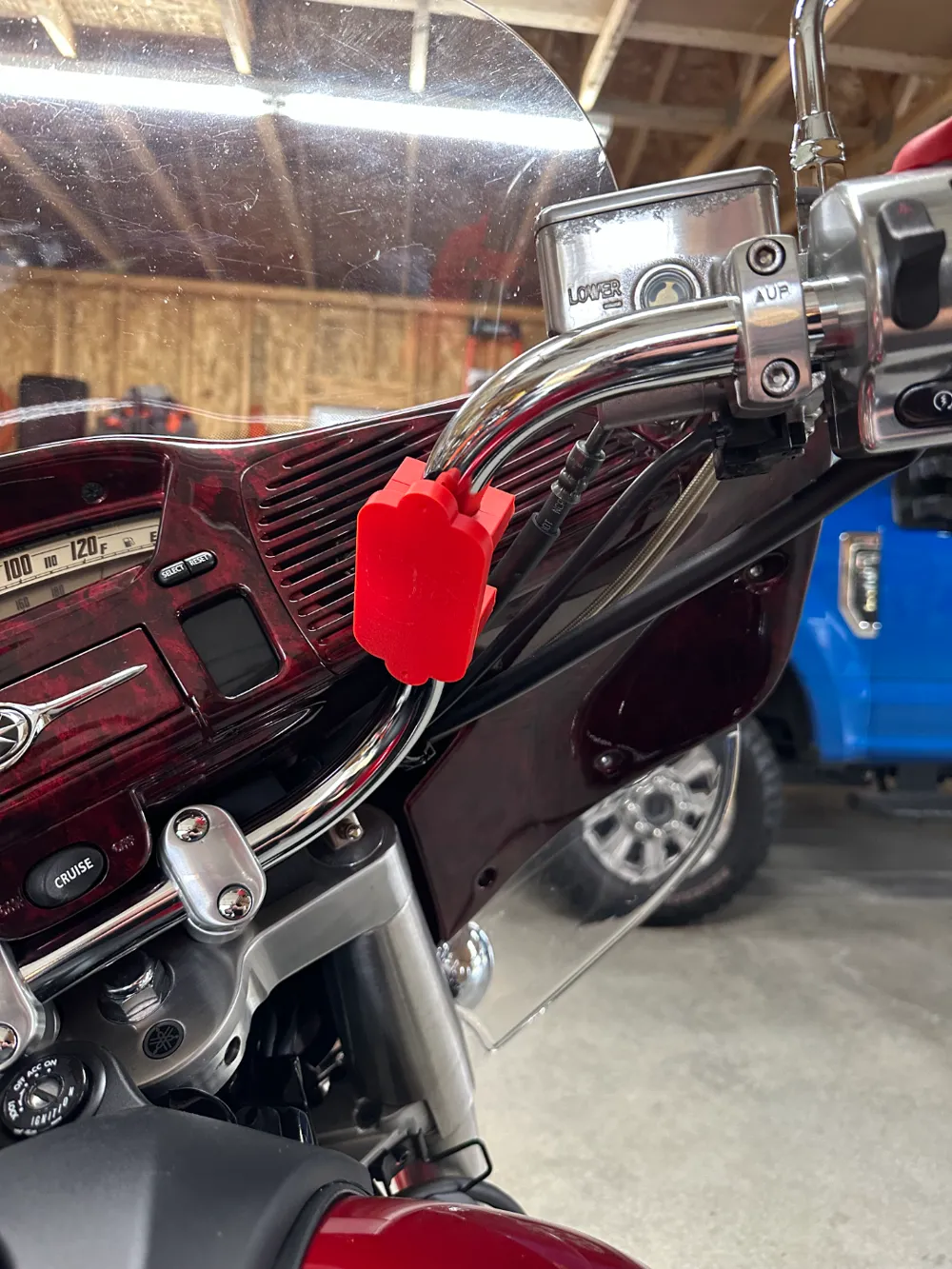 Garage Door Motorcycle Mount, photo 2 of 4 - Garage Door Motorcycle Mount Hobby & DIY