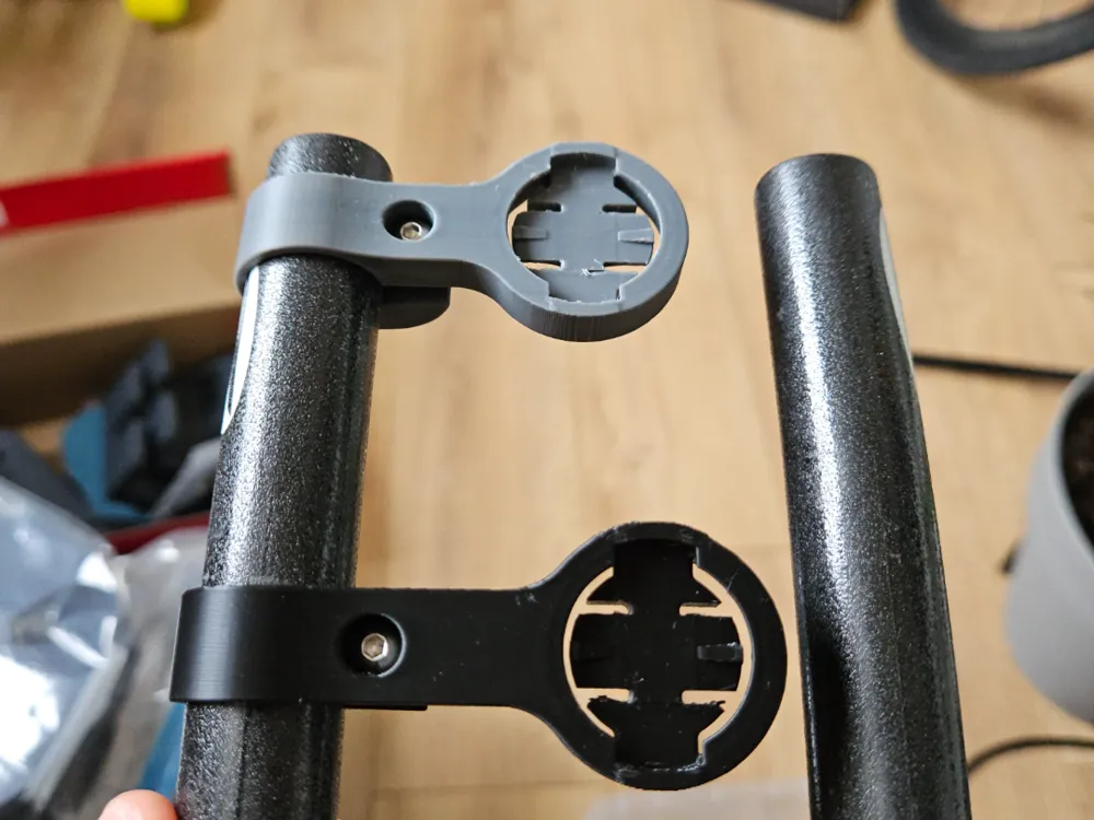 Garmin holder for aerobars, extensions, triathlon