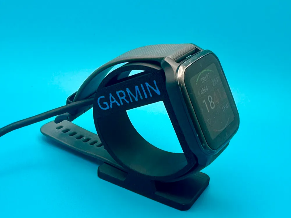 Garmin Venu SQ Watch Stand w/ Charge Cable Holder