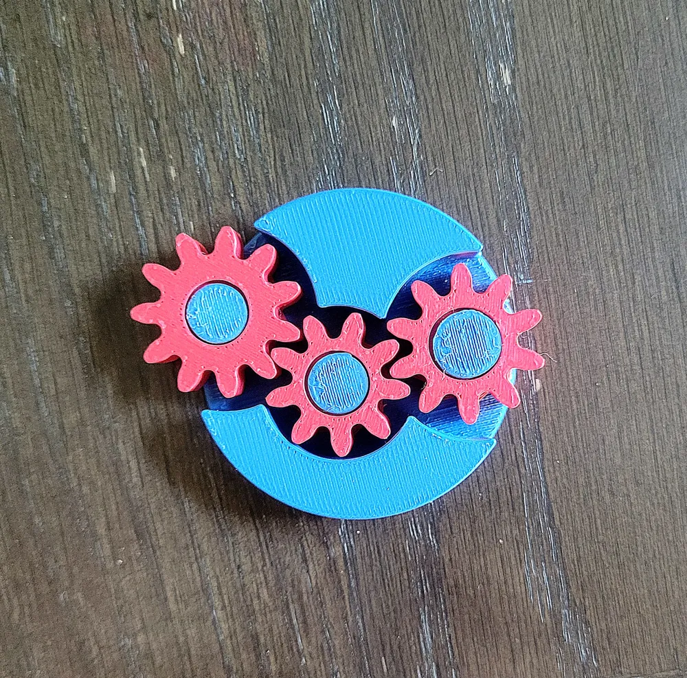 Gear Fidget, photo 2 of 4 - Gear Fidget Fidget & Sensory Toys