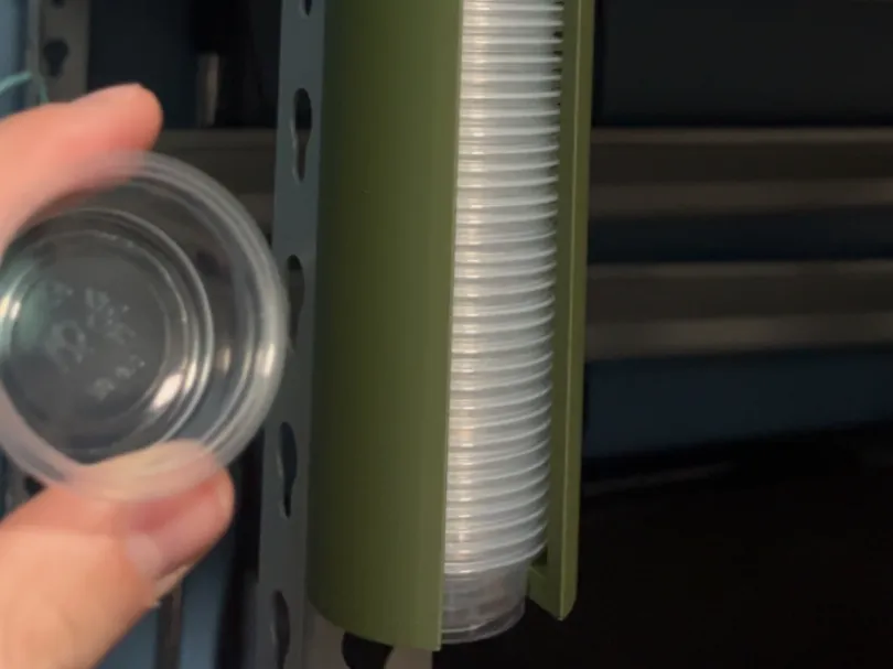 Gecko Feeding Cup Organizer