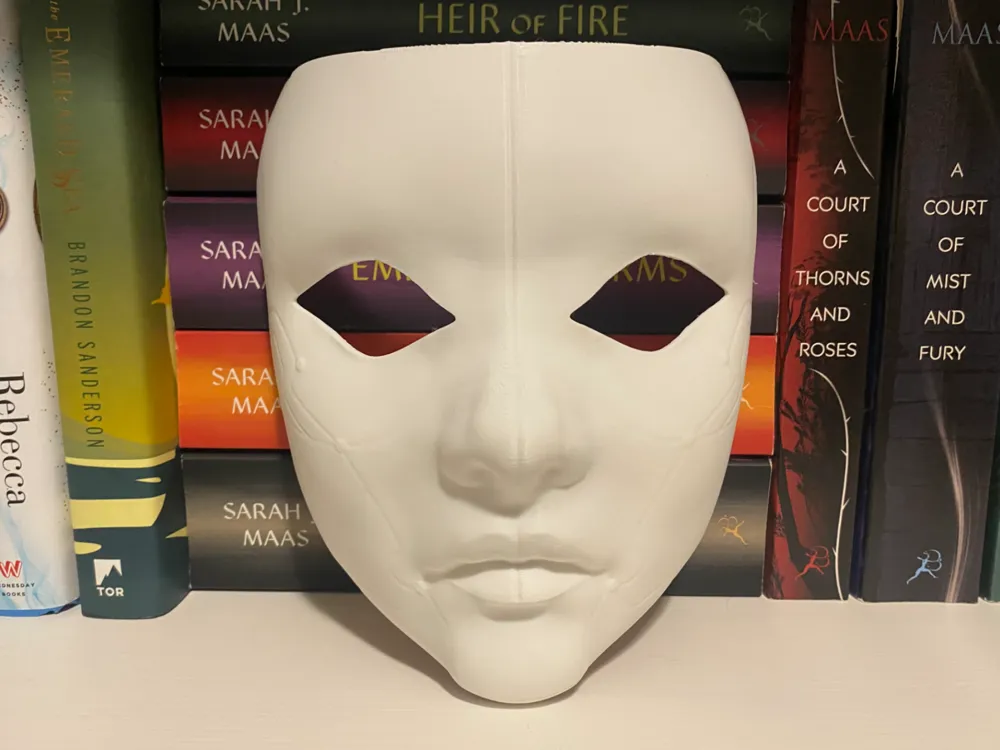 Geisha Assassin Mask, Ghost in the Shell, another view - Skull & Horror Masks, masks