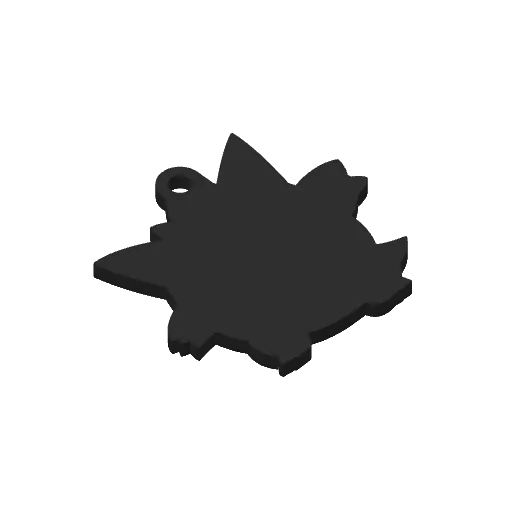Gengar Pokemon keychain, photo 3 of 3 - Gengar Pokemon keychain Generative Art