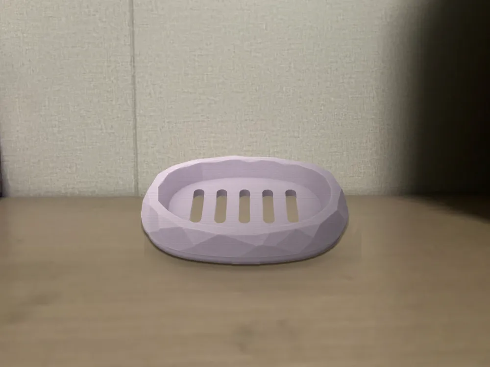 Geode Draining Soap Dish, photo 2 of 3 - Geode Draining Soap Dish Household
