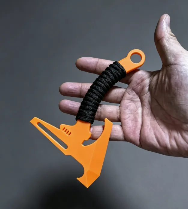 Cyberpunk Axe with Rope Handle, photo 4 of 4 - Cyberpunk Axe with Rope Handle Toys & Games