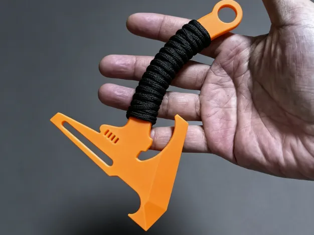 Cyberpunk Axe with Rope Handle - Outdoor Toys, in stock in India