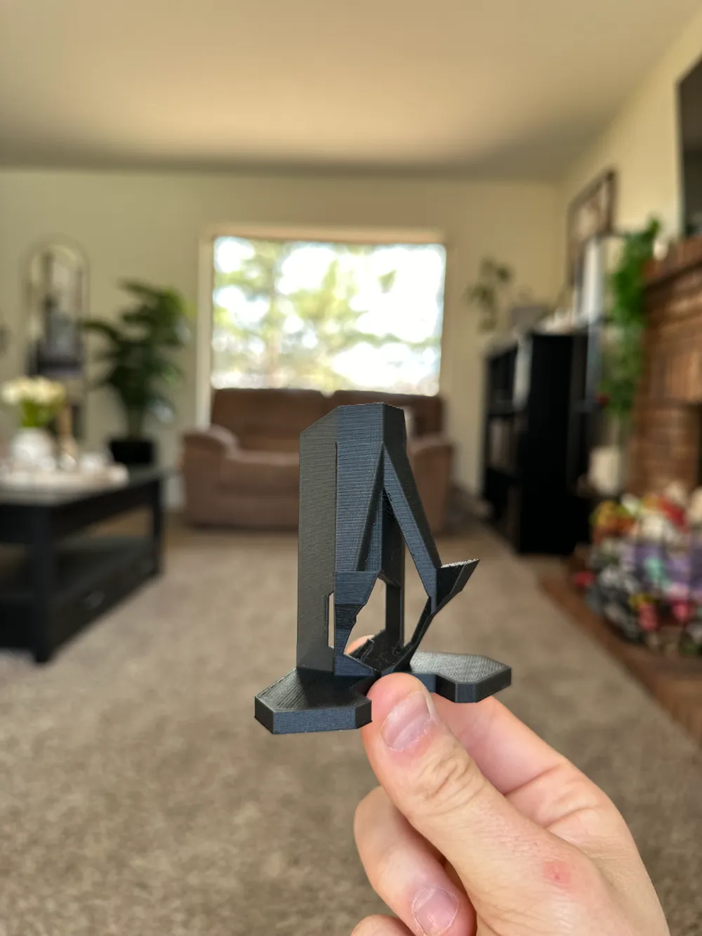 Geometric Phone Stand with Cord Holder - Electronics, in stock in India
