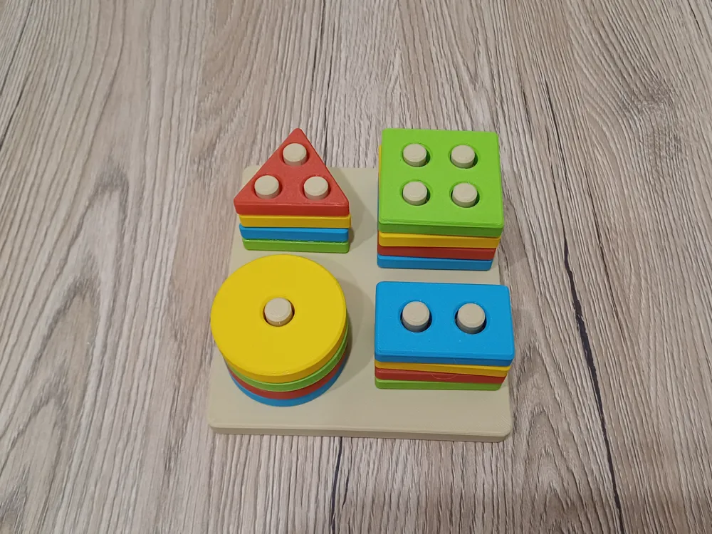 Geometric shapes toy for kids