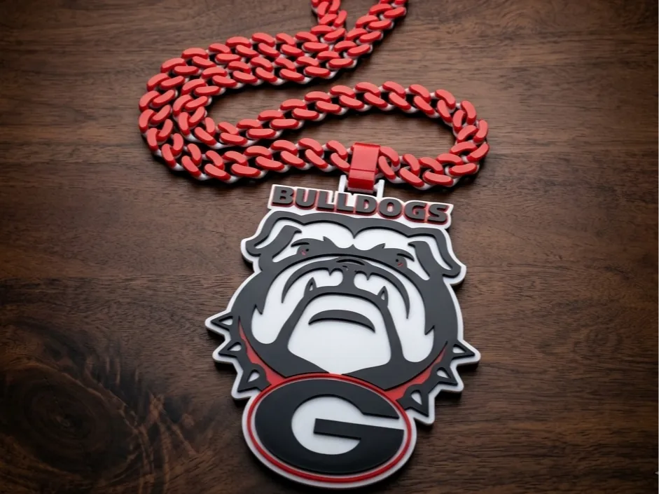 Georgia Bulldogs Hype Chain, photo 4 of 4 - Georgia Bulldogs Hype Chain Fashion