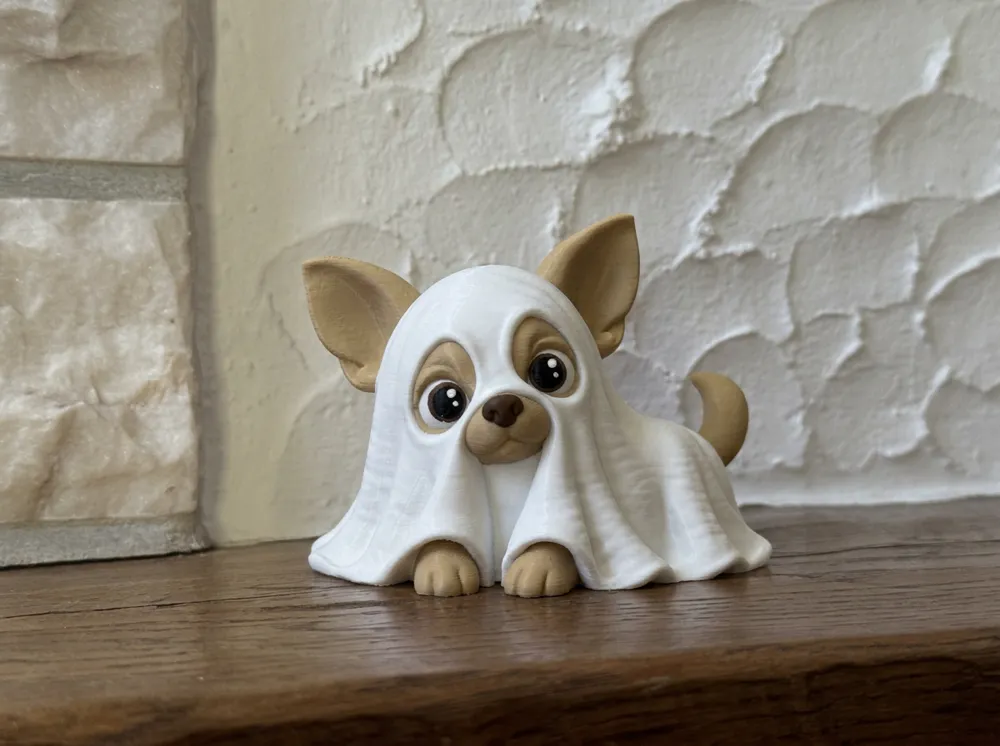 Ghost Chihuahua Spooky Animal Friends, photo 2 of 4 - Ghost Chihuahua Spooky Animal Friends Gifts & Occasions