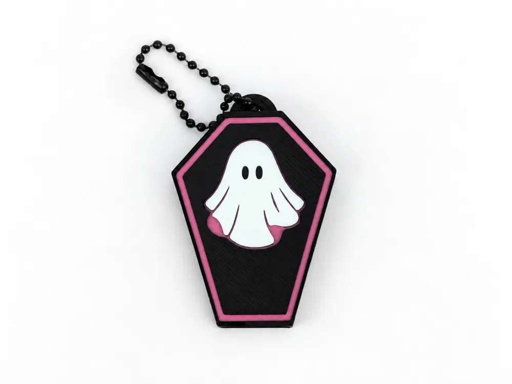 Ghost Coffin Soda Can Tab Opener Keychain, photo 4 of 4 - Ghost Coffin Soda Can Tab Opener Keychain Tools