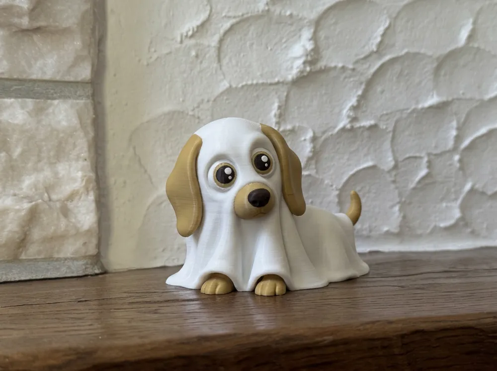 Ghost Dachshund Spooky Animal Friends, photo 2 of 4 - Ghost Dachshund Spooky Animal Friends Household