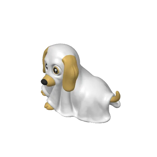 Ghost Dachshund Spooky Animal Friends, photo 4 of 4 - Ghost Dachshund Spooky Animal Friends Household