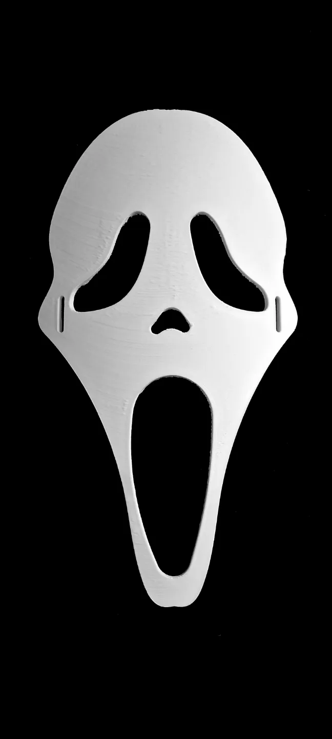 GHOST FACE MASK FOR KIDS AND ADULT SIZE'S, photo 3 of 4 - Skull & Horror Masks, ghost accessories