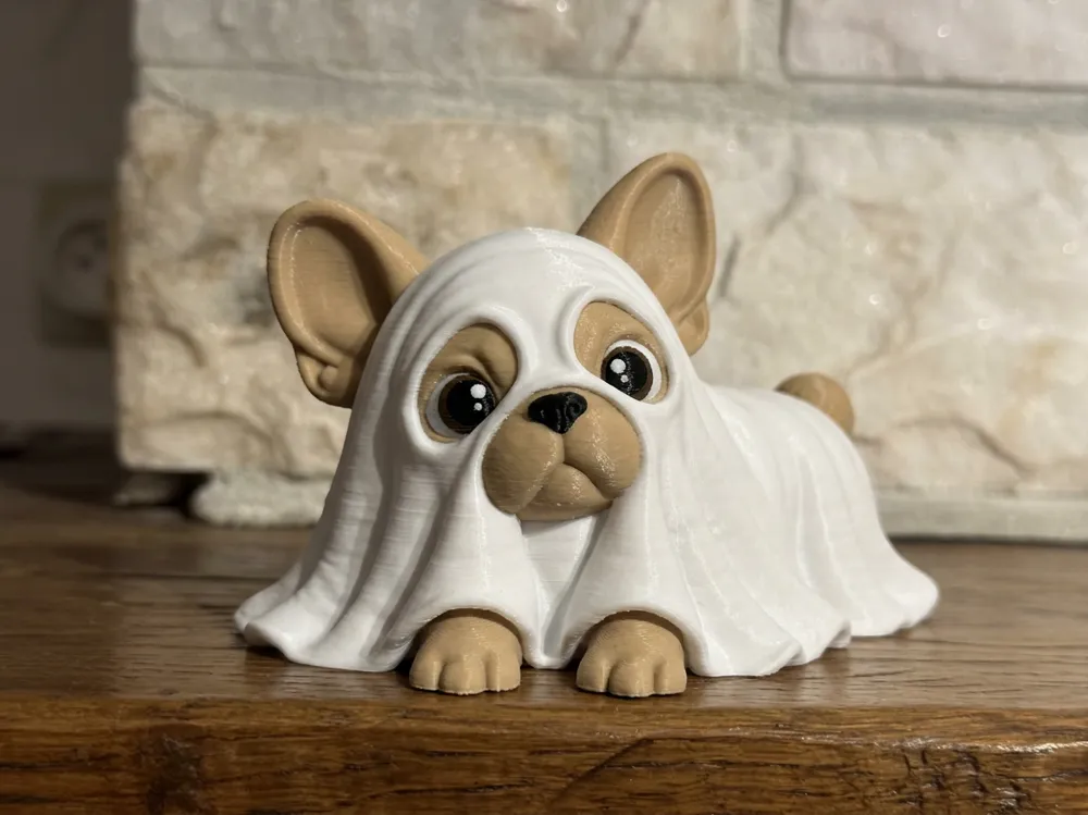 Ghost French Bulldog Spooky Animal Friends, photo 3 of 4 - Ghost French Bulldog Spooky Animal Friends Household
