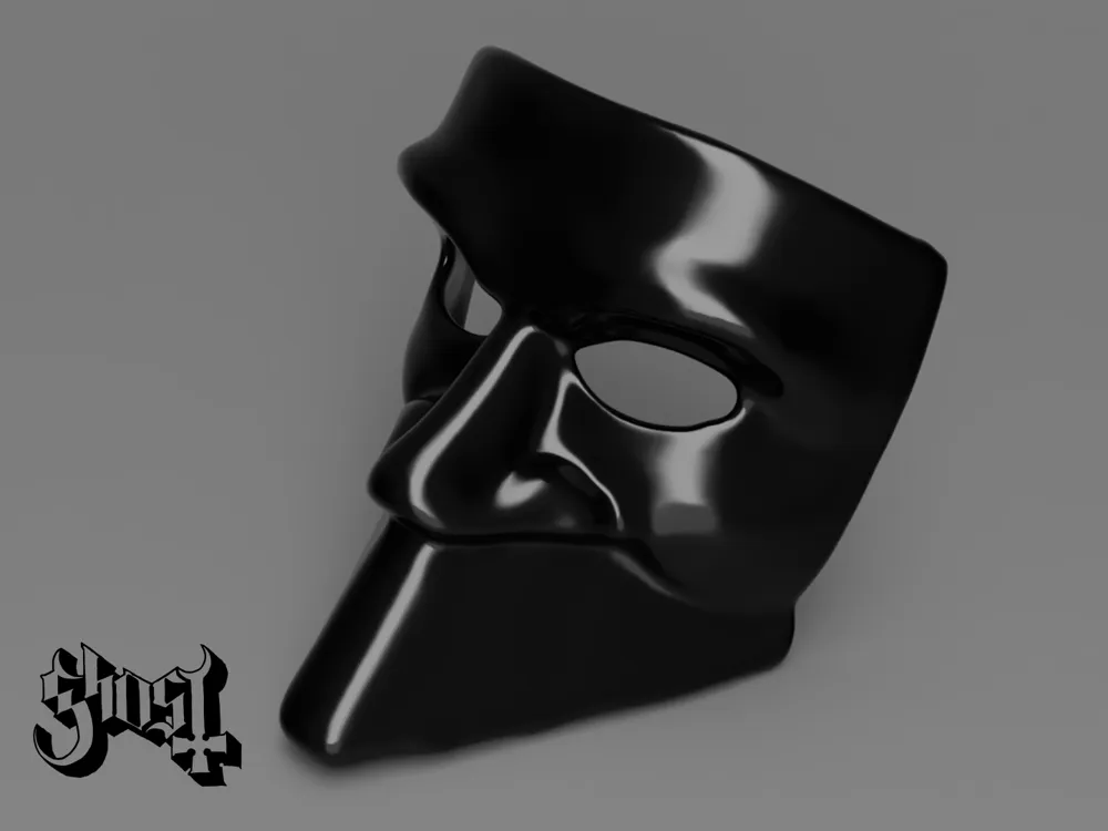 Ghost Ghoul Mask - Infestissumam Era, photo 4 of 4 - Skull & Horror Masks, band