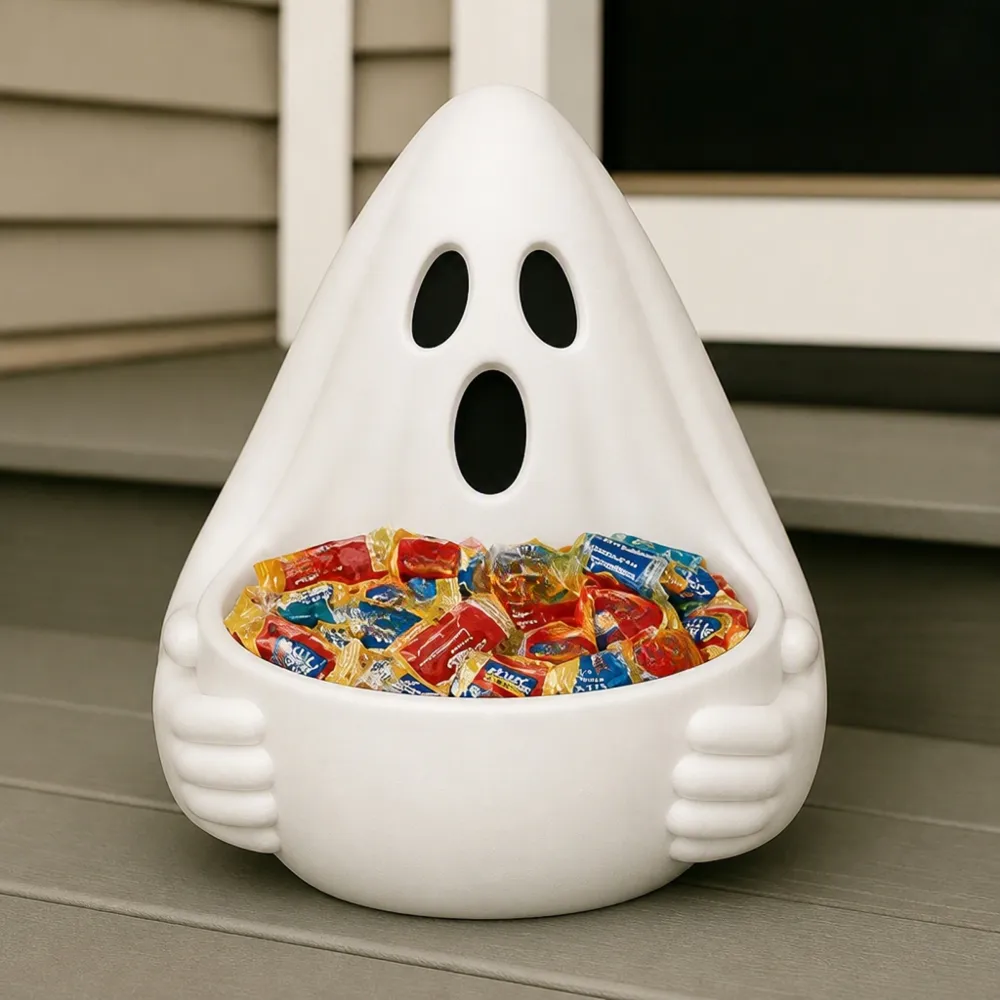 Ghost Goblet (Halloween Bowl), photo 2 of 4 - Ghost Goblet (Halloween Bowl) Household
