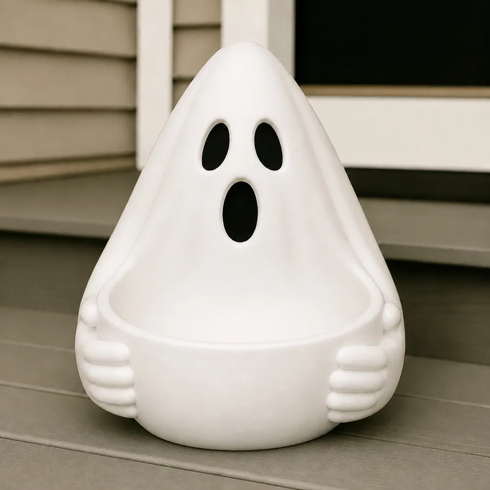 Ghost Goblet (Halloween Bowl), photo 3 of 4 - Ghost Goblet (Halloween Bowl) Household